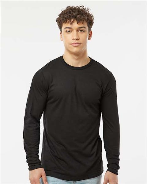 Tultex 242 Poly - Rich Long Sleeve T-Shirt - Ninja Transfers