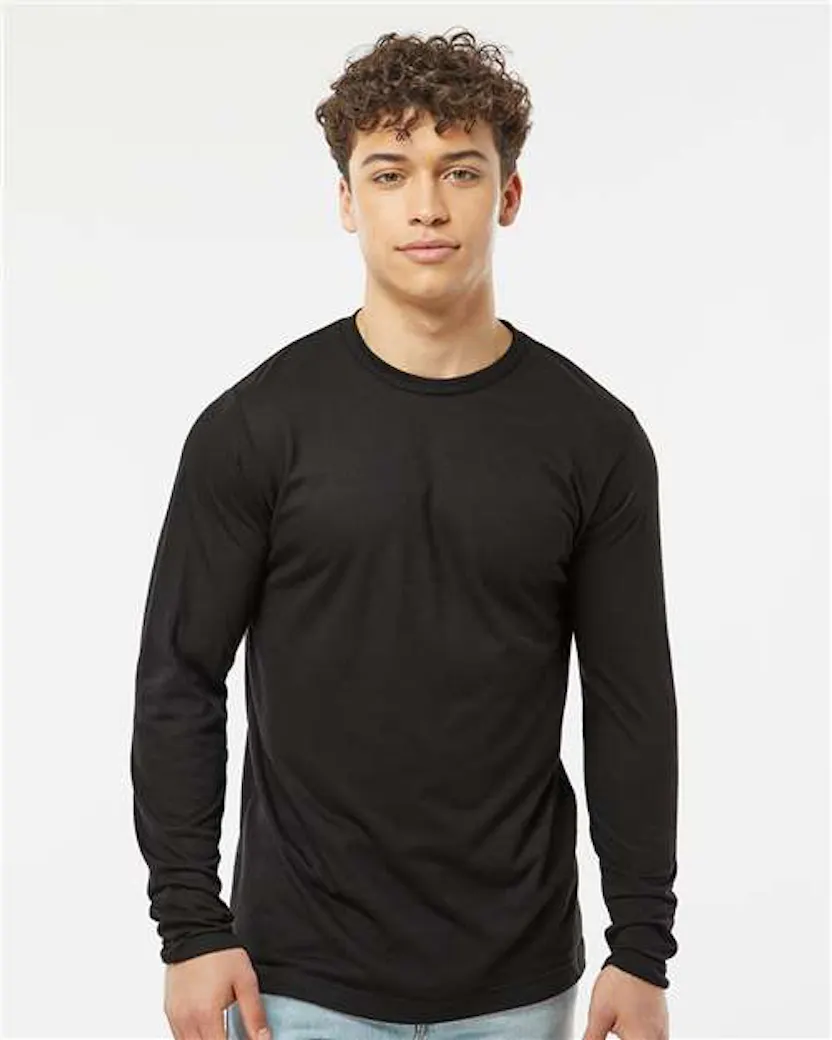 Tultex 242 Poly - Rich Long Sleeve T-Shirt - Ninja Transfers