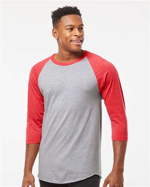 Tultex 245 Fine Jersey Raglan T-Shirt - Ninja Transfers