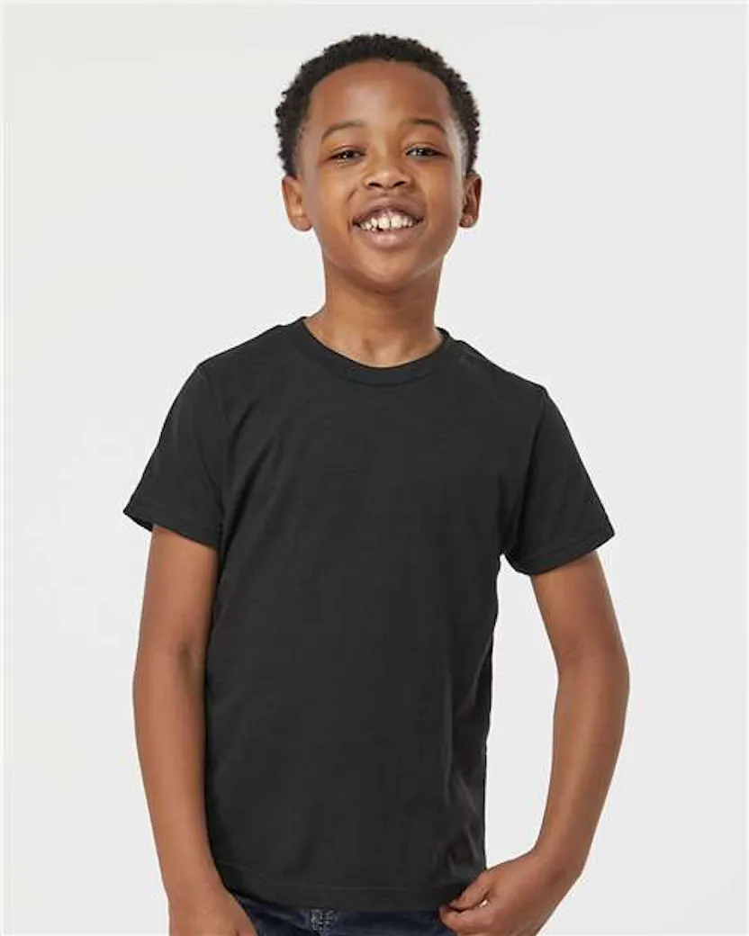 Tultex 265 Youth Poly - Rich T-Shirt - Ninja Transfers