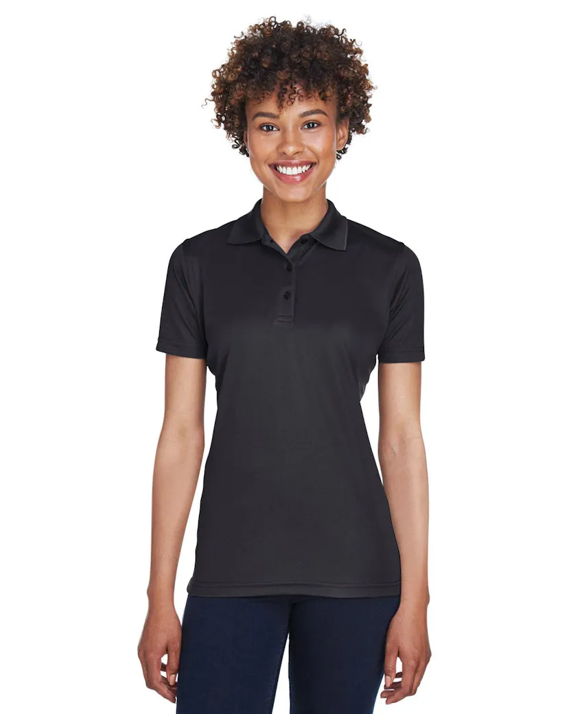 UltraClub 8210L Ladies' Cool & Dry Mesh PiquPolo - Ninja Transfers