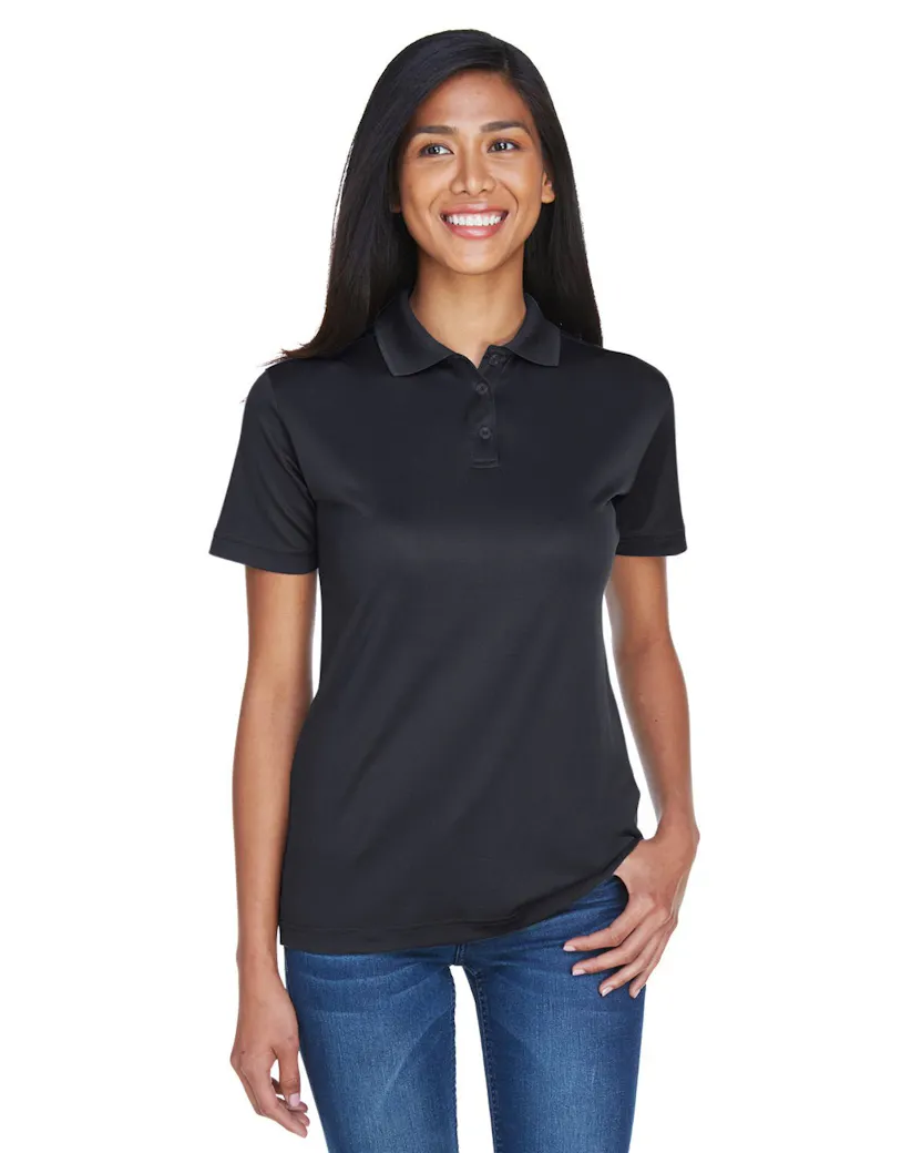 UltraClub 8404 Ladies' Cool & Dry Sport Polo - Ninja Transfers