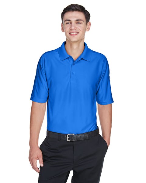 UltraClub 8415 Men's Cool & Dry Elite Performance Polo - Ninja Transfers