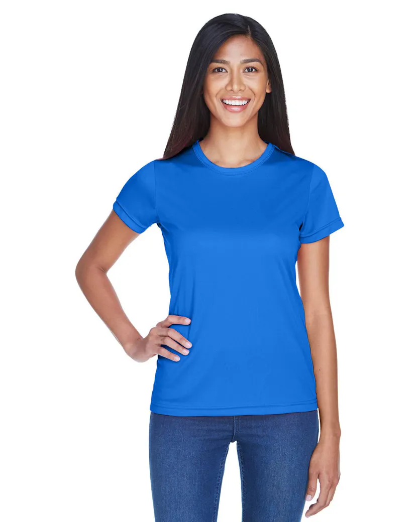 UltraClub 8420L Ladies' Cool & Dry Sport Performance InterlockT-Shirt - Ninja Transfers