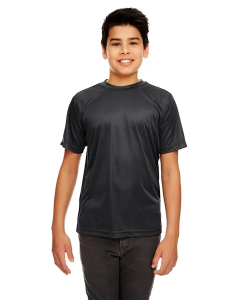 UltraClub 8420Y Youth Cool & Dry Sport Performance InterlockT-Shirt - Ninja Transfers