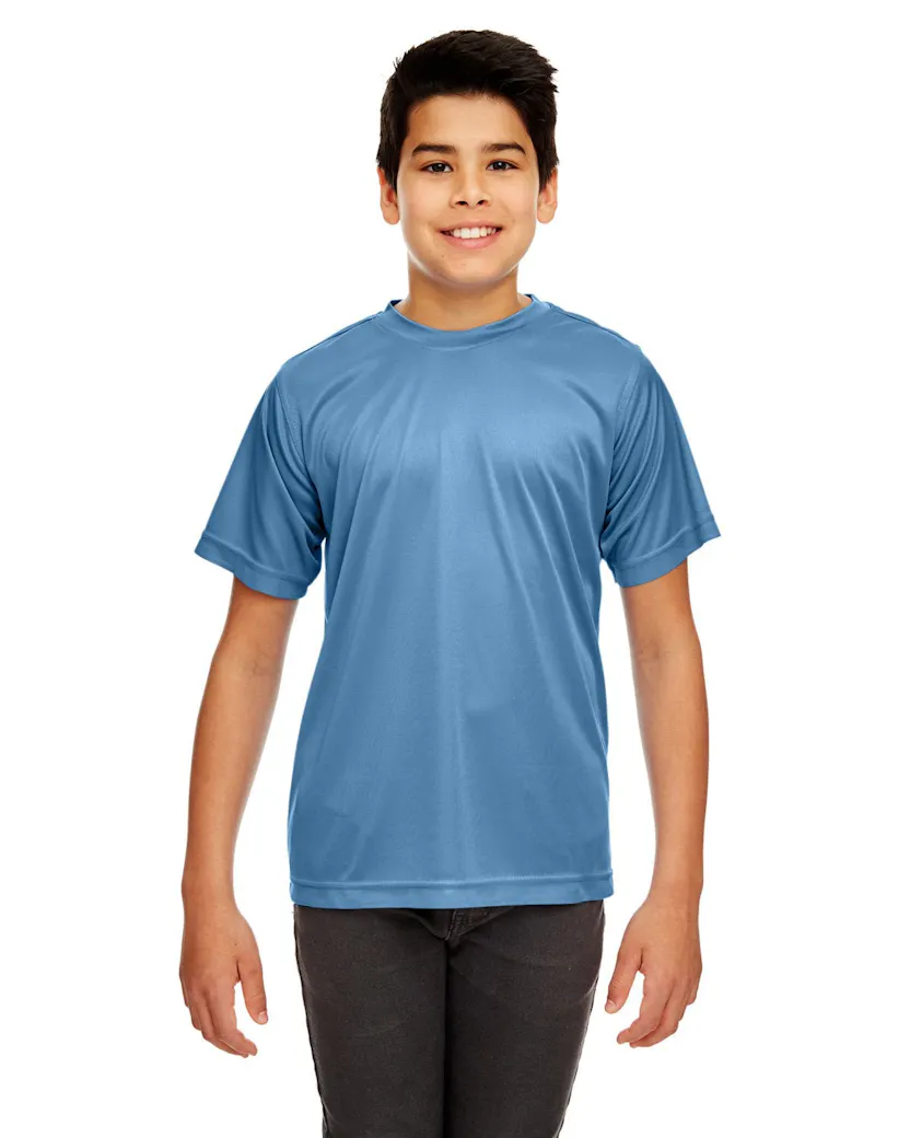 UltraClub 8420Y Youth Cool & Dry Sport Performance InterlockT-Shirt - Ninja Transfers