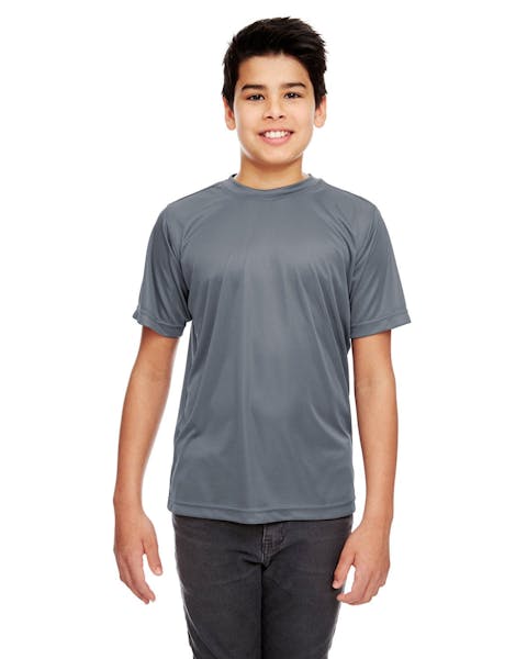 UltraClub 8420Y Youth Cool & Dry Sport Performance InterlockT-Shirt - Ninja Transfers