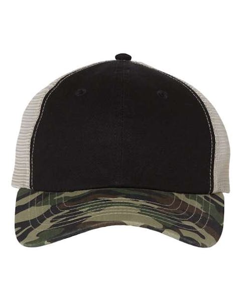 Valucap 3100 Contrast - Stitch Mesh - Back Cap - Ninja Transfers