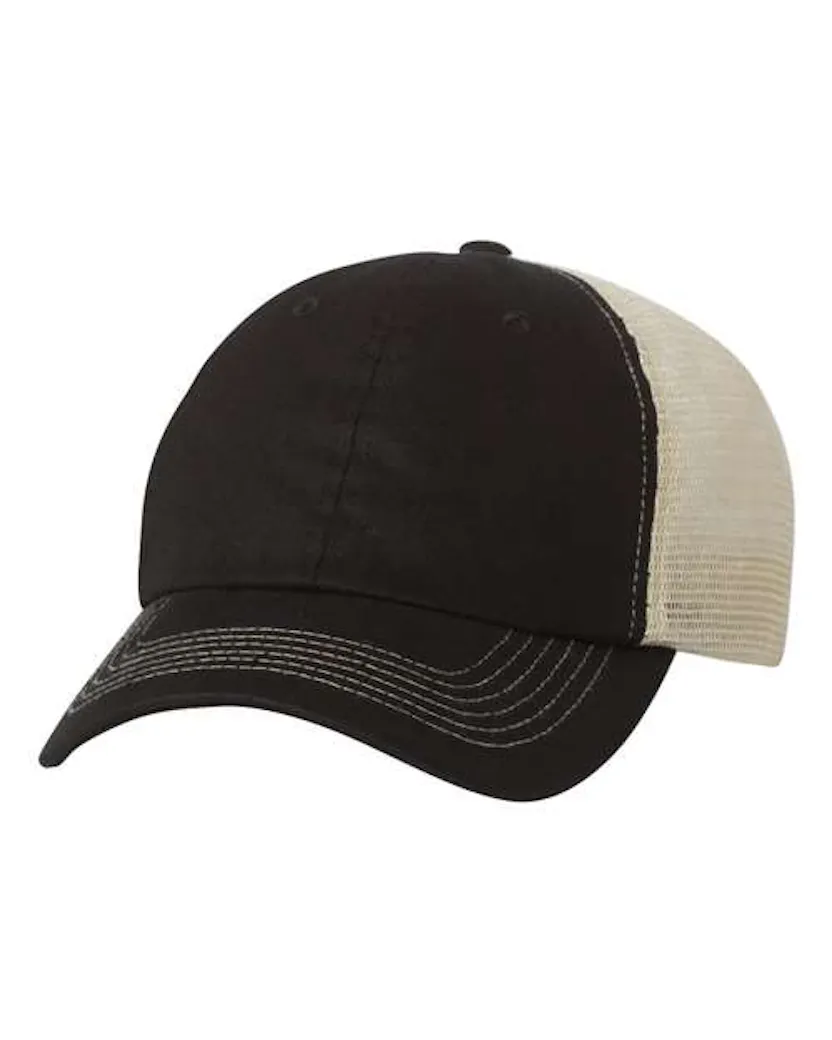 Valucap 3100 Contrast - Stitch Mesh - Back Cap - Ninja Transfers