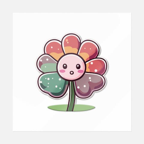 Vivid Blooms Flower - Ninja Transfers