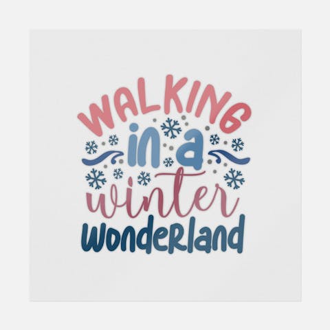 Walking In A Winter Wonderland - Ninja Transfers