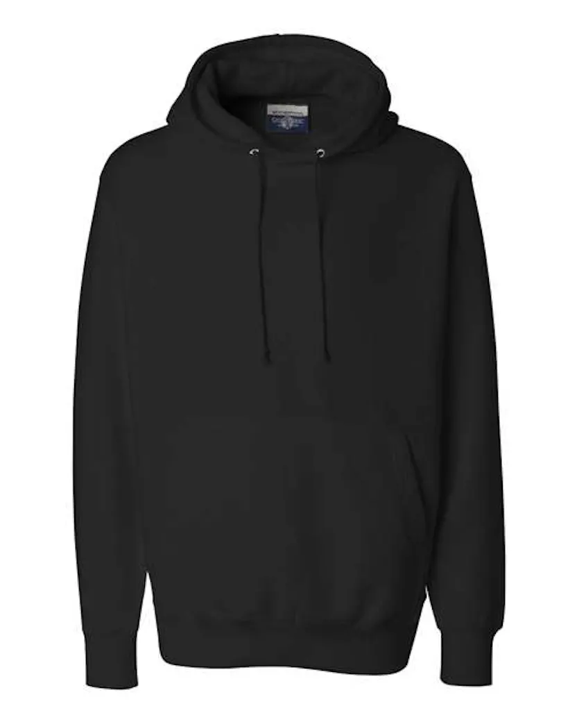 Weatherproof 7700 Cross Weave Hooded Sweatshirt - Ninja Transfers