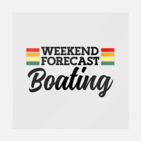 Weekend Forecast Boating Multicolor - Ninja Transfers