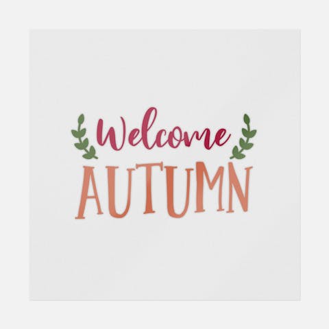 Welcome Autumn - Ninja Transfers