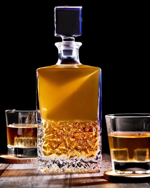 Whiskey Decanter - Rectangle - 750ML - Ninja Transfers