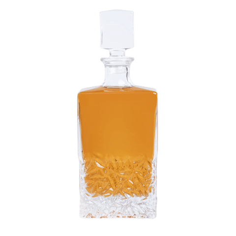 Whiskey Decanter - Rectangle - 750ML - Ninja Transfers