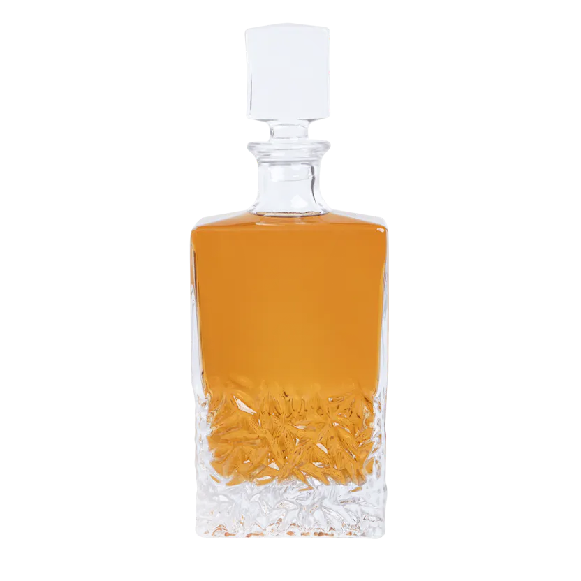 Whiskey Decanter - Rectangle - 750ML - Ninja Transfers