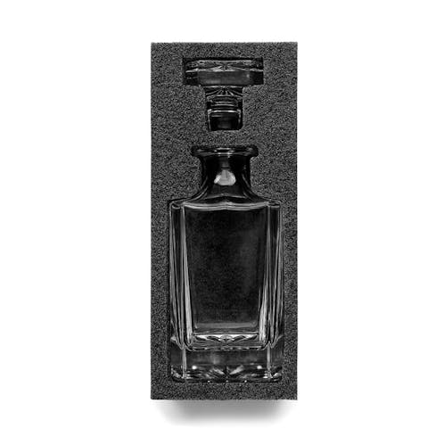 Whiskey Decanter - Square - 750ML - Ninja Transfers