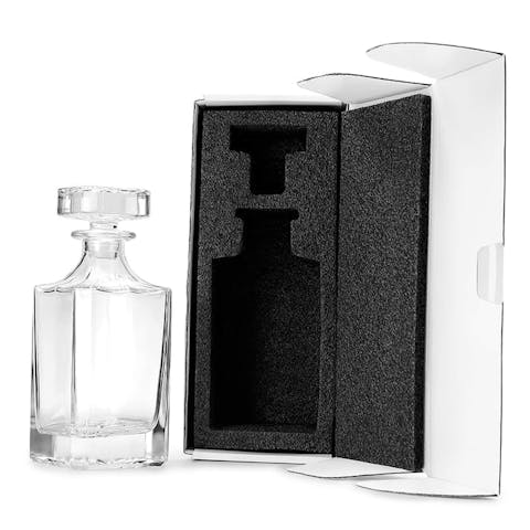 Whiskey Decanter - Square - 750ML - Ninja Transfers