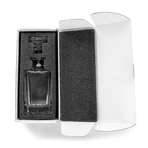 Whiskey Decanter - Square - 750ML - Ninja Transfers