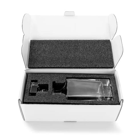 Whiskey Decanter - Square - 750ML - Ninja Transfers