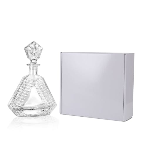 Whiskey Decanter - Triangle - 650ML - Ninja Transfers