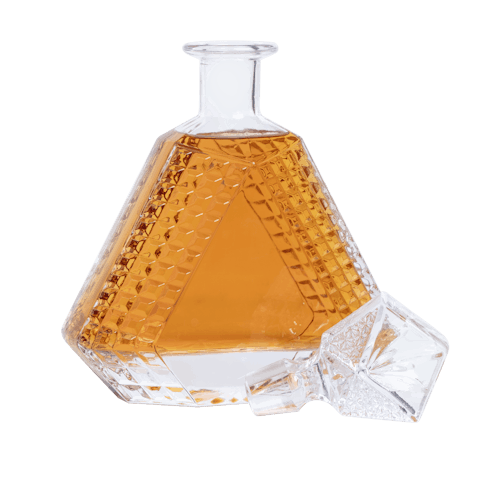 Whiskey Decanter - Triangle - 650ML - Ninja Transfers