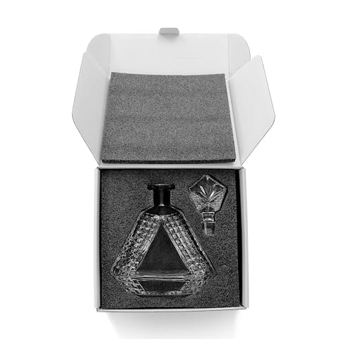 Whiskey Decanter - Triangle - 650ML - Ninja Transfers