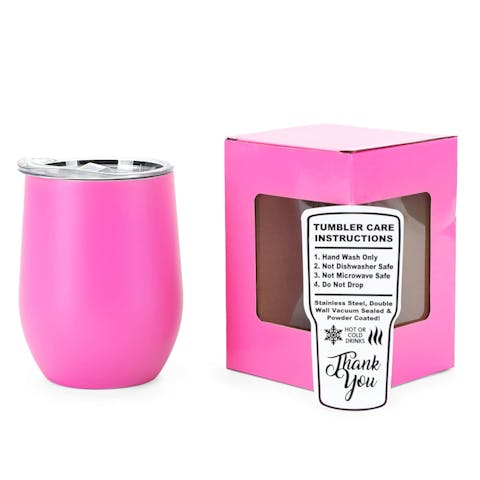 12oz Wine Tumbler