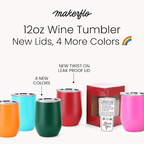 12oz Wine Tumbler