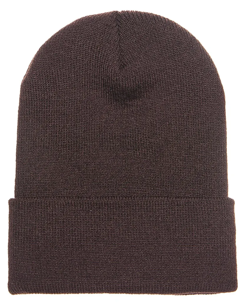 Yupoong 1501 Adult Cuffed Knit Beanie - Ninja Transfers