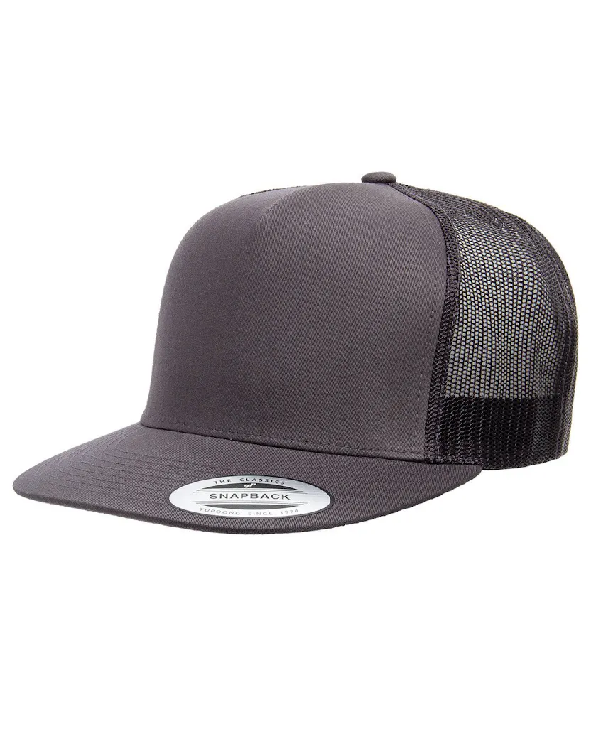 Yupoong 6006 Adult 5 - Panel Classic Trucker Hat - Ninja Transfers