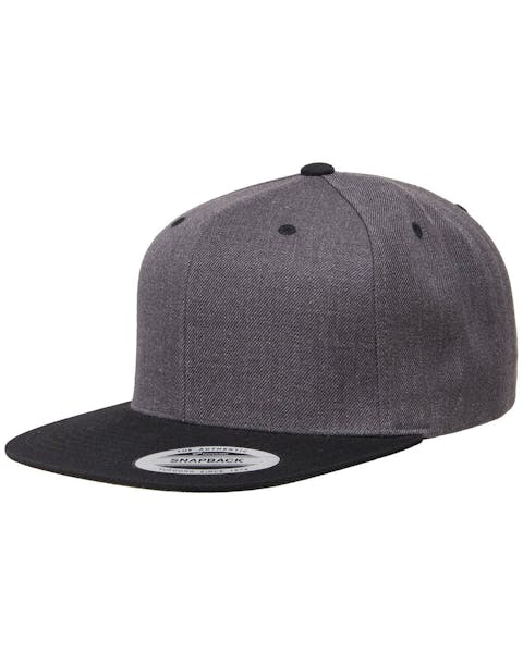Yupoong 6089MT Adult 6 - Panel Structured Flat Visor Classic Two - Tone Snapback - Ninja Transfers